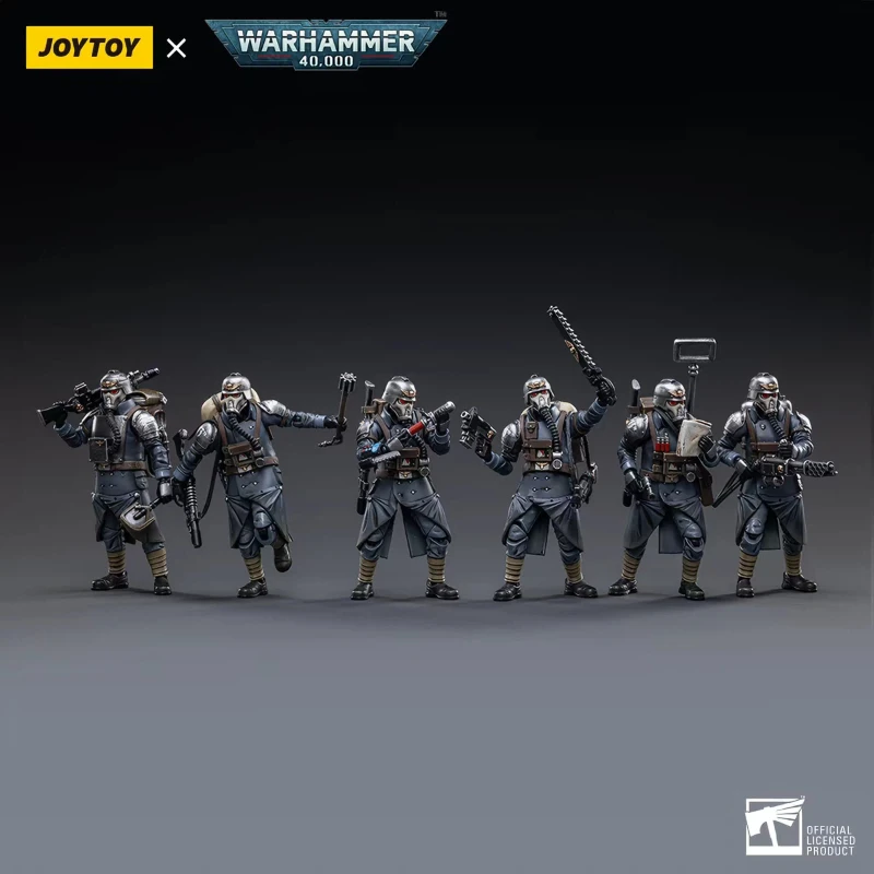 Фото Оригинальная коллекционная модель JOYTOY Death Korps Of Krieg Veteran Squad 1/18, подвижная фигурка для взрослых коллекционеров №1