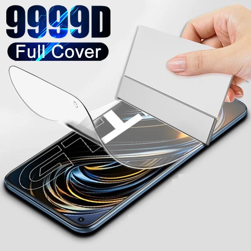 

For Realme GT 5G GT Master Screen Protector Hydrogel Film For Realme GT Neo Flash Protective Phone Film