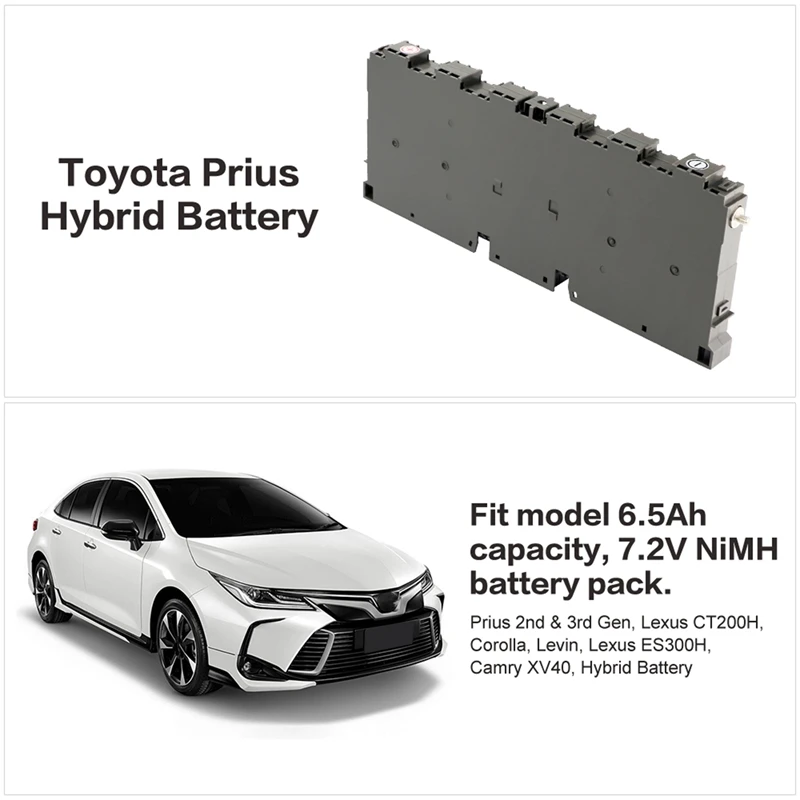 

Hybrid Battery Upgarded Battery Cell Module For Toyota Prius 2Nd & 3Rd Gen Lexus CT200H Corolla Levin Lexus ES300H
