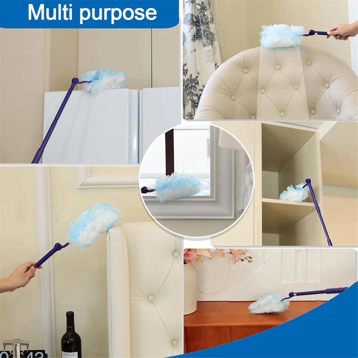 40-компонентные стержни для тряпки одноразовые совместимые с Swiffer Duster