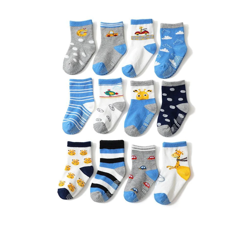 

Носки детские хлопковые сменные, 12 пар