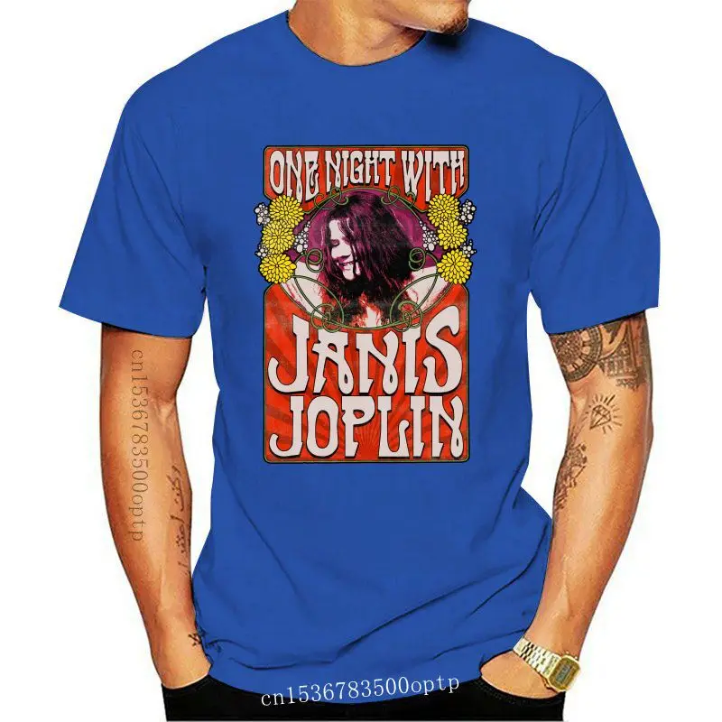 

Man Clothing New Coto7 One Night With Janis Joplin Men T-Shirt
