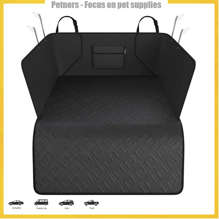 

Pet car trunk mat 600D Oxford cloth waterproof anti-dirty car mat medium and large dog cushion SUV large space rear seat cushion