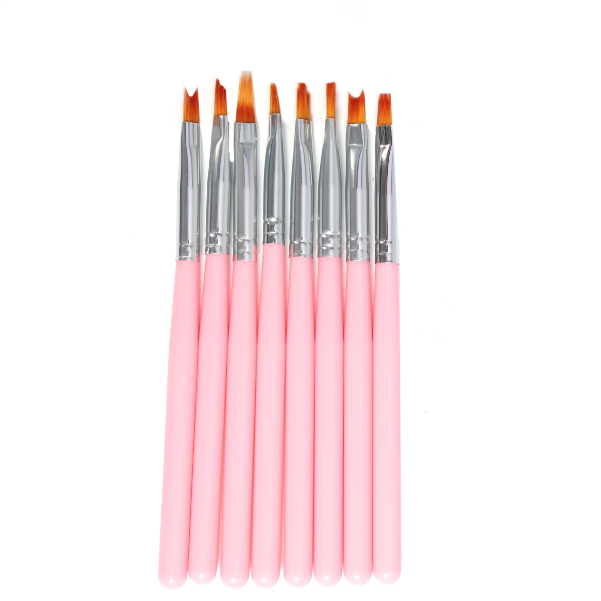 

8Pcs Nail Brush Pen Nail Tips Painting Brush Flower Drawing Pen Manicure Nail Art Tool