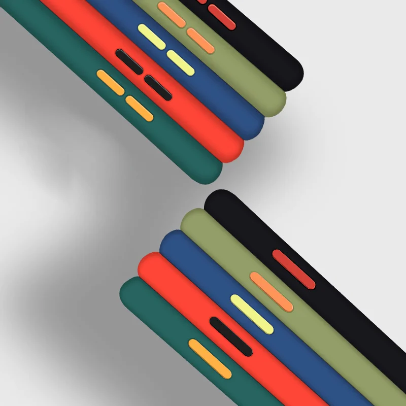 Противоударный матовый чехол для телефона Redmi Note 2 3 4 5 4x8 10 Prime Pro 4G |