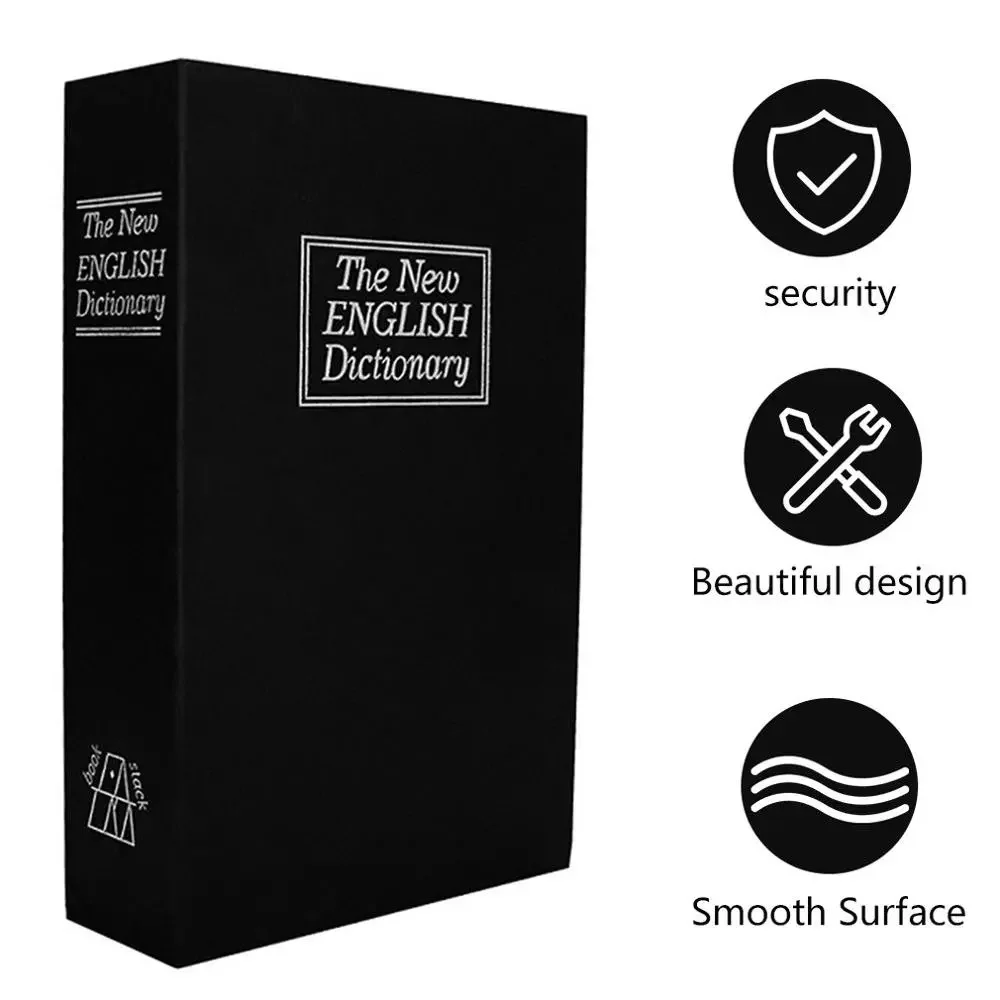 

Сейф, популярная секретная книга, скрытая секретная безопасность, сейф с замком, хранение наличных денег, монет, драгоценностей, паролем