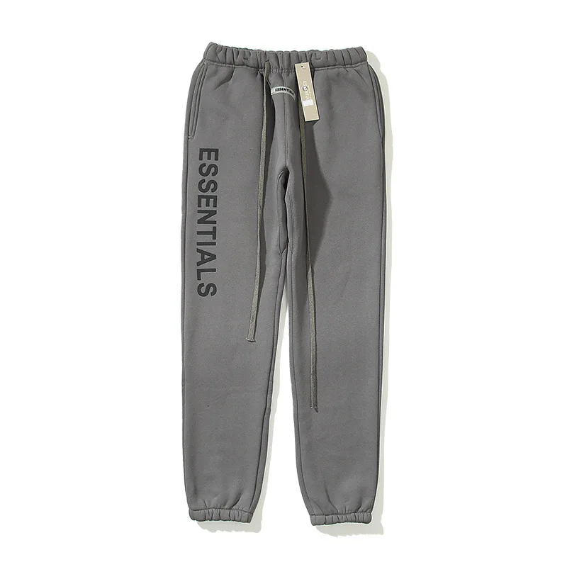 

2022 fashion new casual three-dimensional letter sports trousers men and women casual fleece sports pants