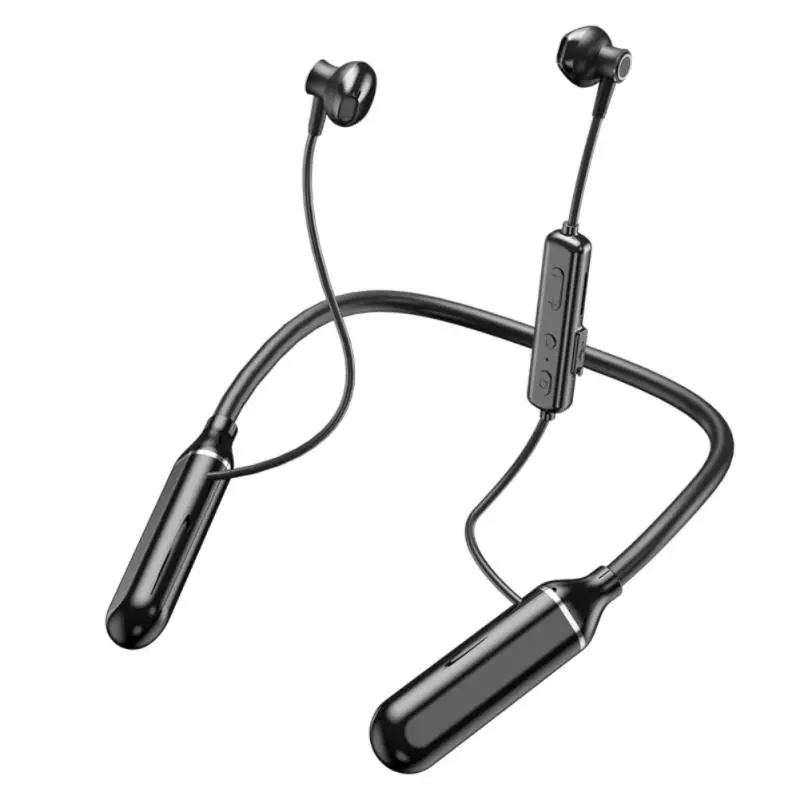 

Bluetooth-compatible Earphones Magnetic Noise Reduction Sports Running Headset 100 Hours Neck-hanging Wireless Headphones