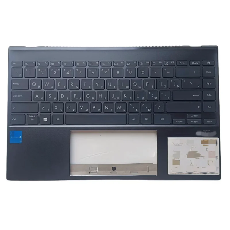 Фото Б/у оригинал для Asus ZenBook 14, UX425 UX425J UX425E U4700E UX425I UM425I U4700J, упор для рук, верхний чехол, разъем с подсветкой №5