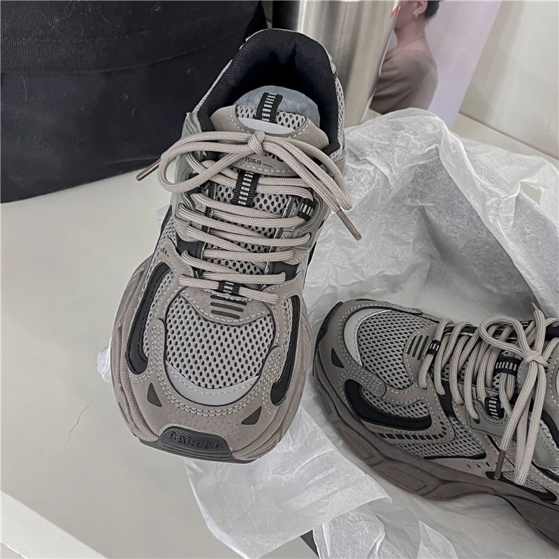 Туфли женские с мягкой подошвой Спортивные Повседневные на толстой подошве