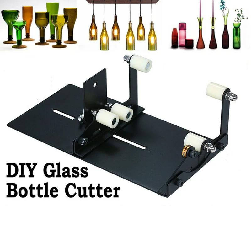 

Square Glass Bottle Cutting Tool DIY Wine Bottle Cutter Tool Set Home DIY Decoration Design Artwork Making Practical Hand Tools