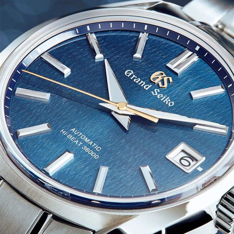 Luxury Brand Strap Men's Smart Quartz Watch Relogio Masculino Grand Seiko Hi-Beat 36000 Limited Edition 20th-Anniversary Watches