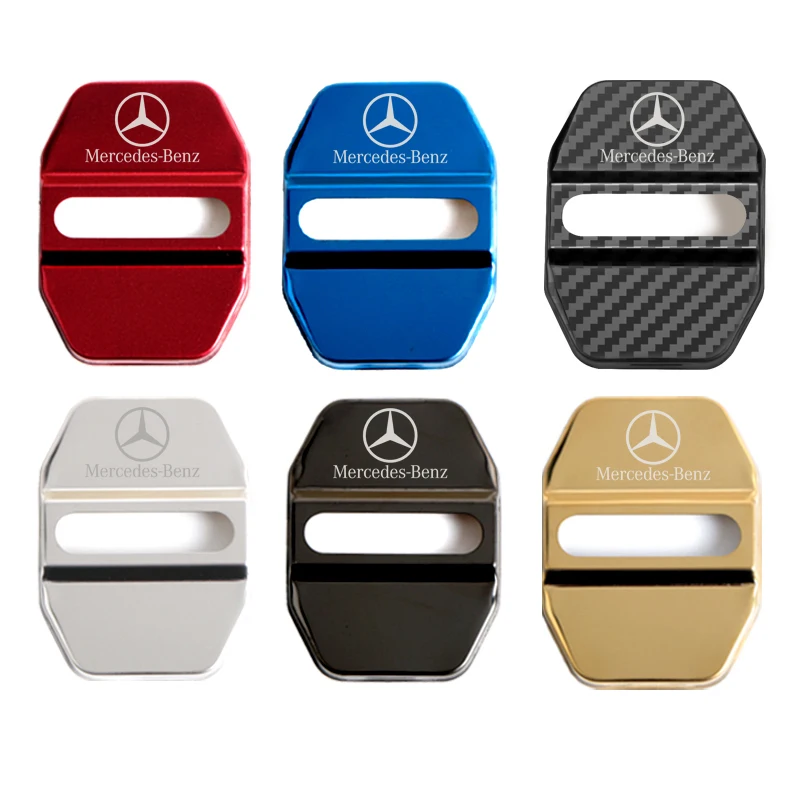 Отделка дверного замка Защитная крышка для Mercedes-Benz AMG W211 W203 W204 W210 W124 W202 CLA W212 W220 W205
