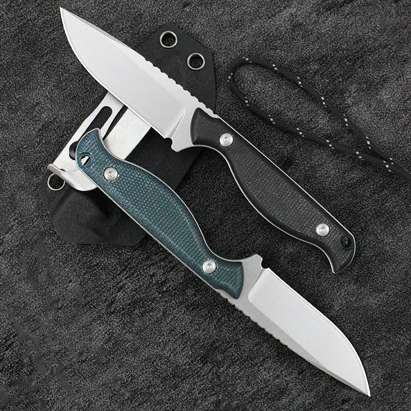 Охотничий нож с фиксированным лезвием KK D2 GT0173 тактический Клинок прямой ручкой