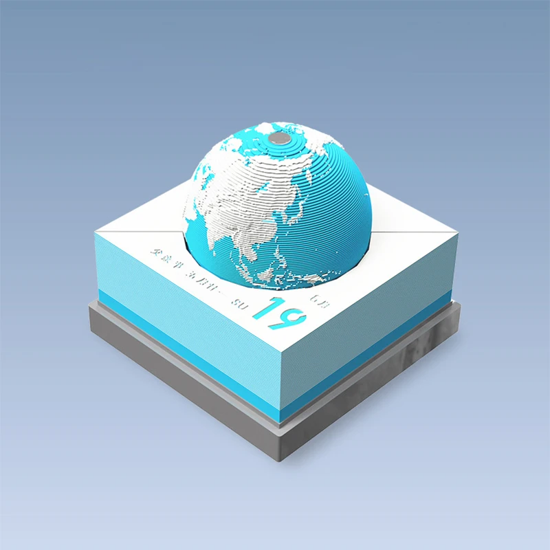 

Paperwill 2022 Year Calendar 3D Earth Model Desk Calendar Paper Sculpture desktop decoration diy desktop gift