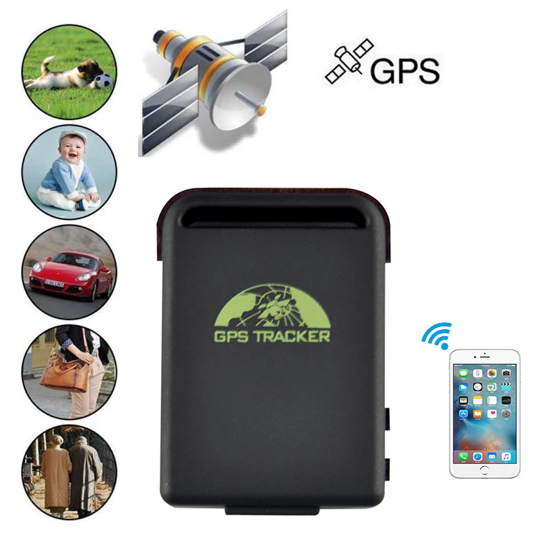 

Mini TK102B Car Tracker Real Time Tracking Anti-Theft Anti-lost Locator SPY Vehicle GSM GPRS Car Vehicle Tracking Locator