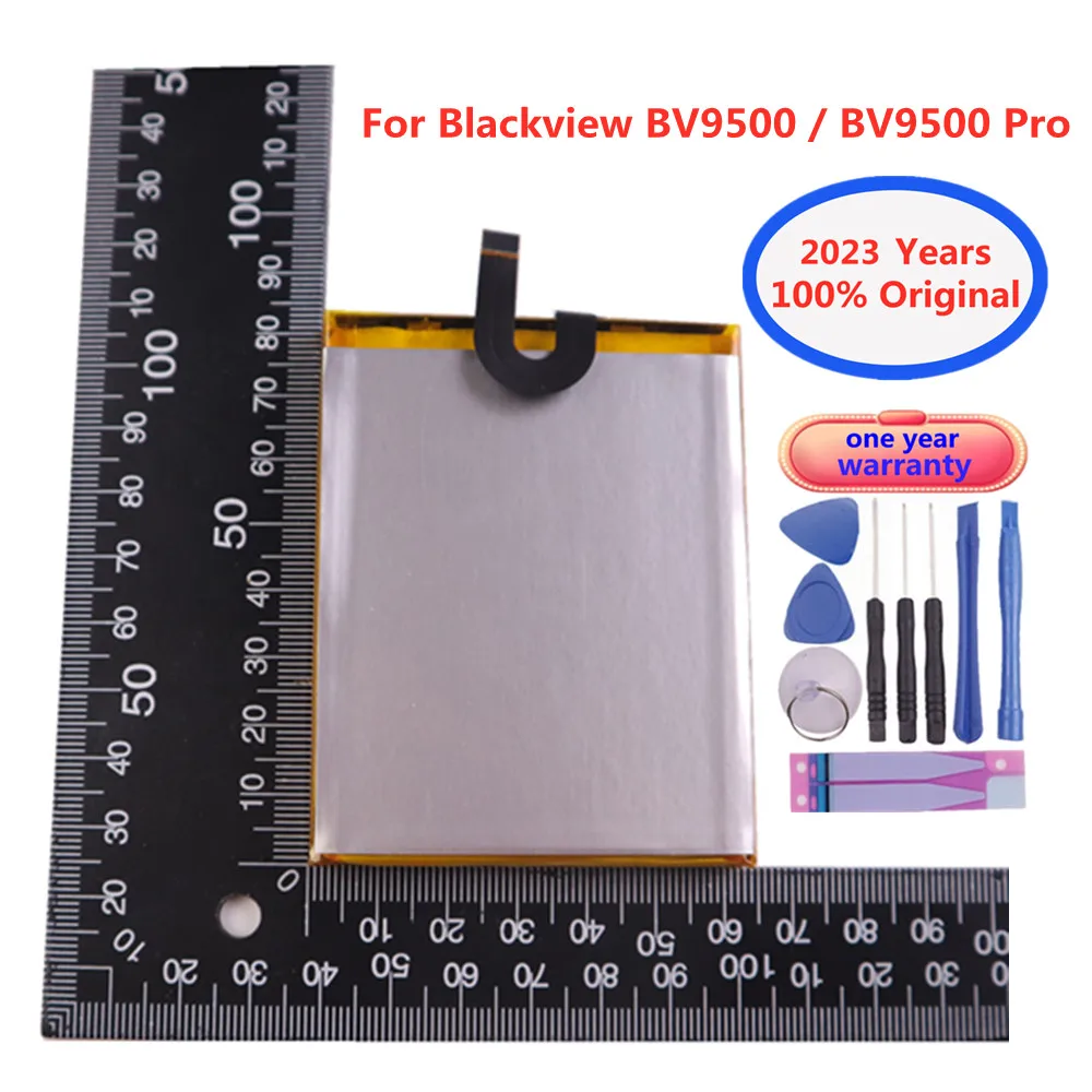 Фото 2023 Новый BV 9500 оригинальный аккумулятор 10000 мАч для Blackview BV9500 Pro BV9500pro MT6763T 536380 оригинальные аккумуляторные батареи для телефона №1