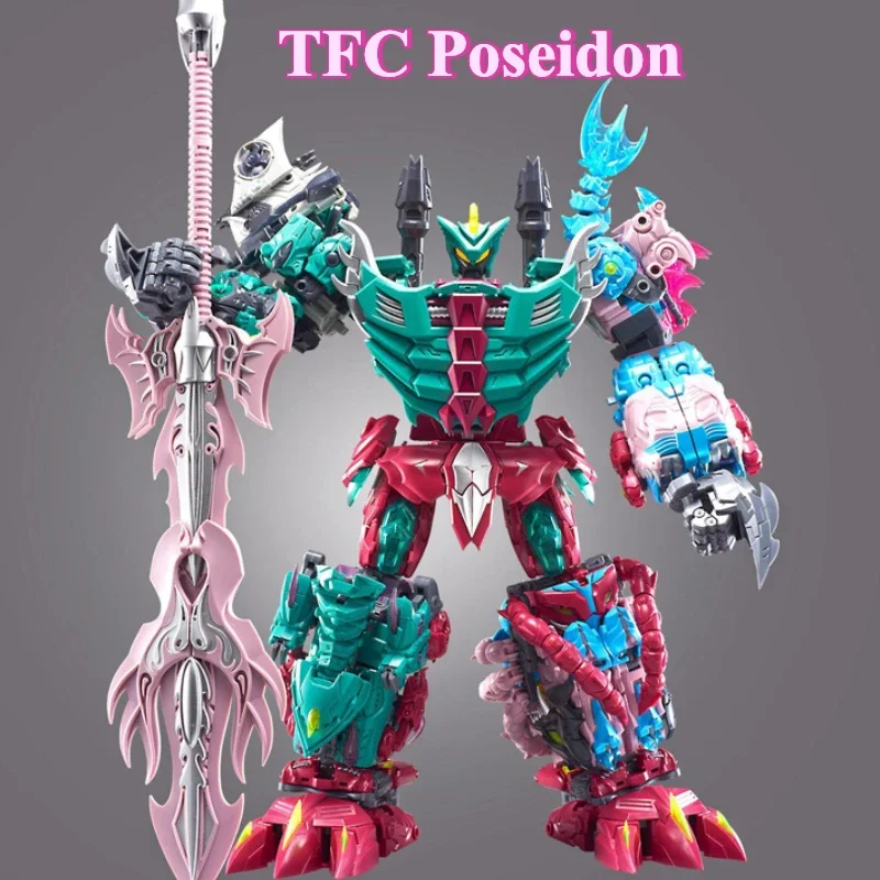 В НАЛИЧИИ Трансформация TFC Poseidon P01-P06 Mentarazor Cyberjaw Bigbite Ironshell Deathclaw Thousandkills 6in1 Фигурка