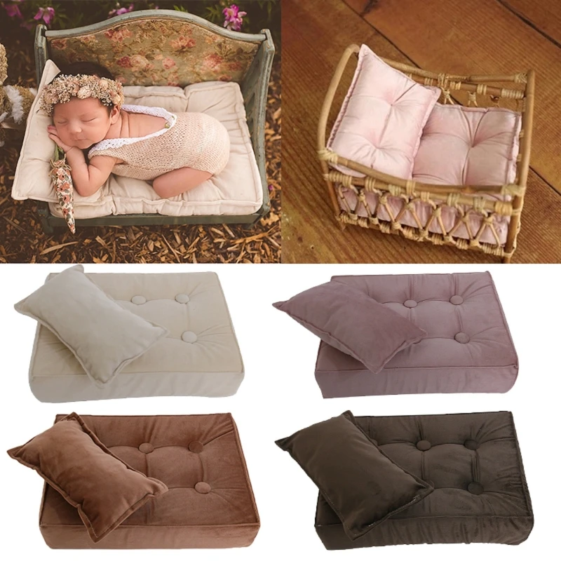 

Infant Photography Props Stuffed Pillow Photo Basket Stuffer Photostudio Posing Cushion Decoration Newborns Shower Gift