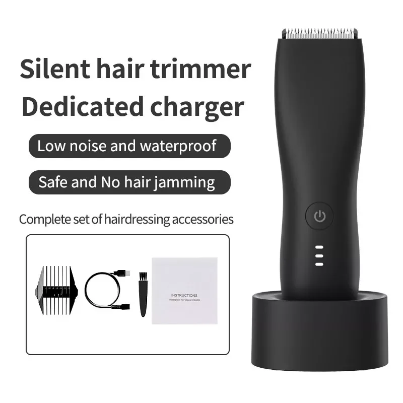 

NEW2023 Professional Hair Clipper Rechargeable Beard Trimmer Hair Cutting Machine Shaver for Body Hair Shaving Safety
