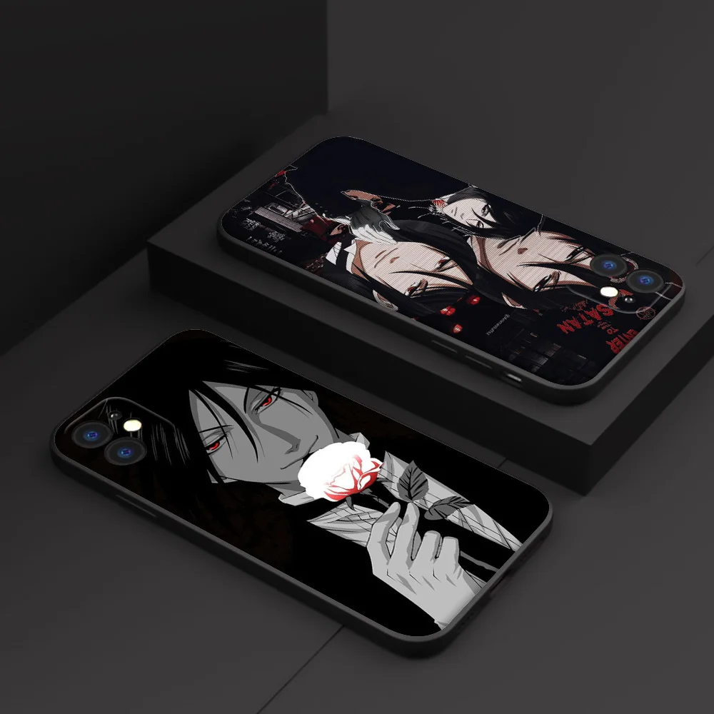 Чехол для телефона SO27 Black Butler Kuroshitsuji iPhone 12 11 X XS XR Pro Max 6 6s Plus SE