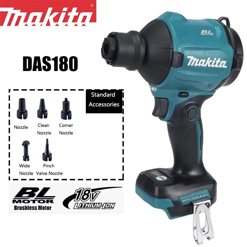

Воздуходувка Makita DAS180, 18 в, литиевая батарея