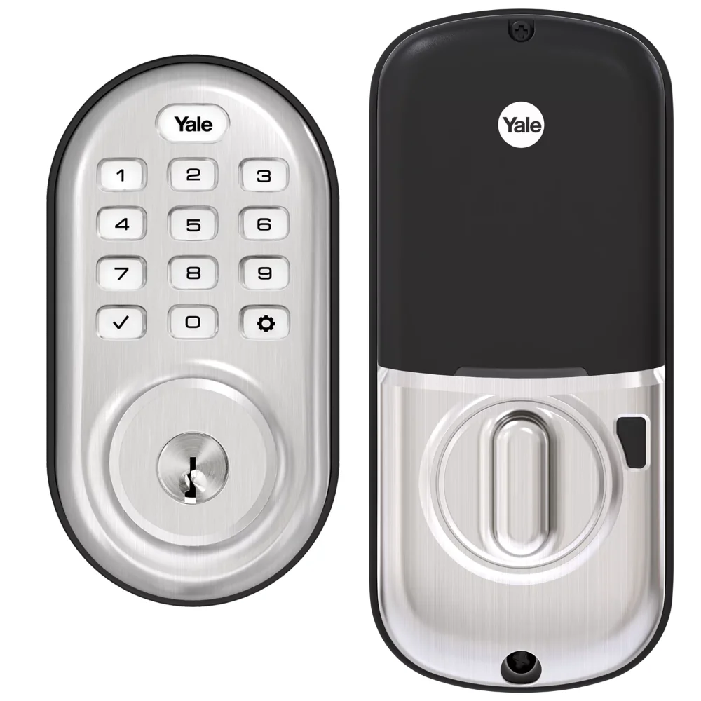 

Assure Lock Keypad Deadbolt - Satin Nickel Smart Door Lock Digital Door Lock