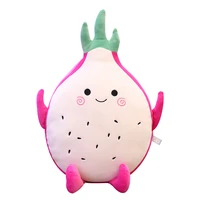 new cute dragon fruit plush toys stuffed fruits pitaya dolls soft cute sleep pillow cushion for kids baby girls gifts