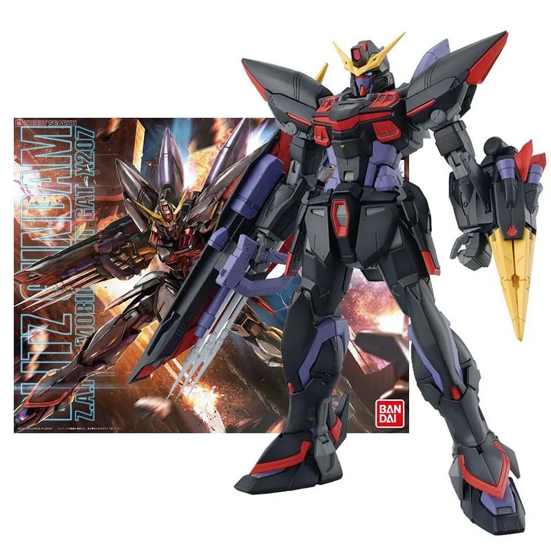 Anime Mg 1/100 Gat-x207 Blitz Mobile Suit Gunpla Action Figure Toys For Boys Children's Gifts