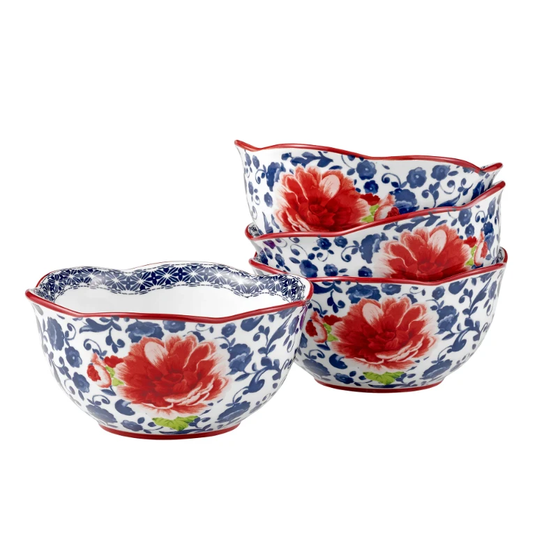 

Camping Heritage Floral 4-Piece Bowl Set