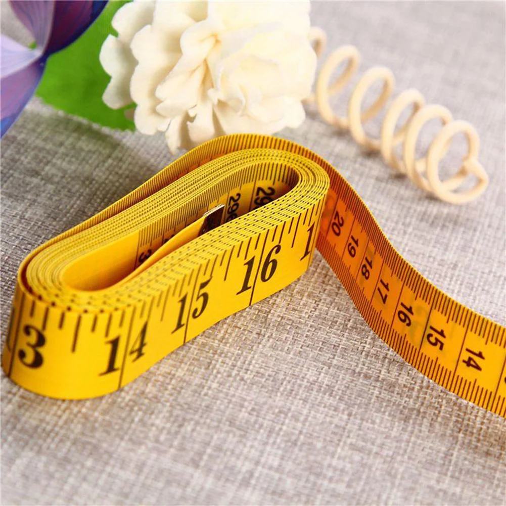

120" Body Measuring Ruler Sewing Tailor Tape Measure Centimeter Meter Sewing Measuring Tape Soft Ruler Needlework Sewing Tool