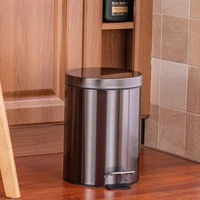 touchless trash can recycle bin bathroom garbage nordic storage bucket with lid eco friendly papelera cleaning supplies