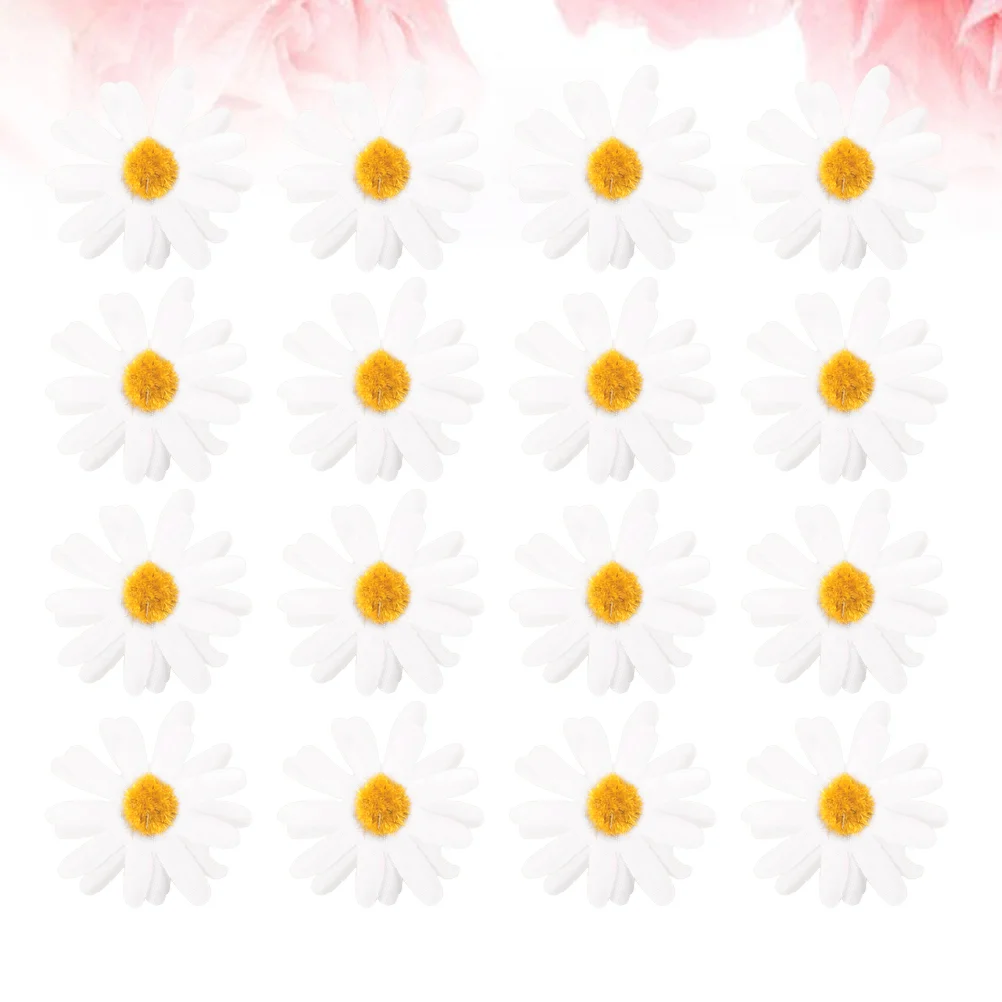 

100pcs Fake Mum Small DIY Handmade Decorative Flower Accessories Mum for Bag Headdress Clothes