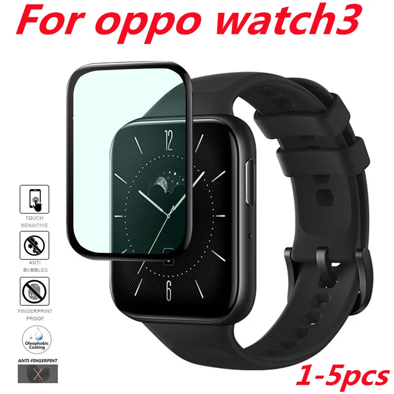 

Screen Protector Clear Full Protective Film for oppo watch3 43MM 3D Curved Composite Film Not Glass for oppo watch3 43MM