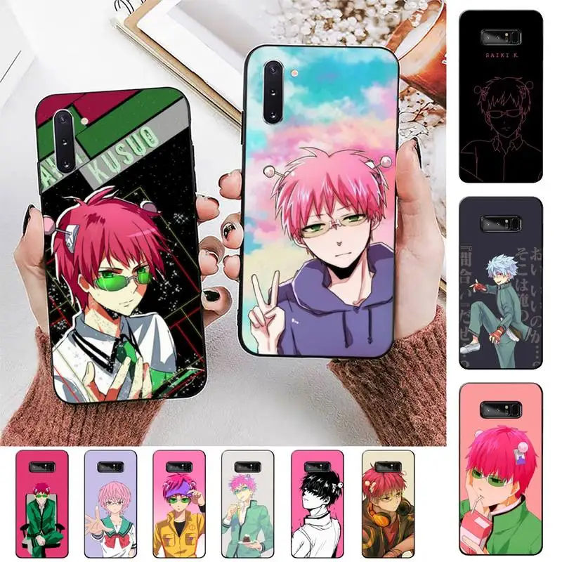 

Yinuoda Saiki Kusuo No Psi Nan Phone Case for Samsung Note 5 7 8 9 10 20 pro plus lite ultra A21 12 72