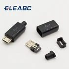 Набор для самостоятельной сборки, разъем Micro USB Type B, 5 контактов, 10 шт.