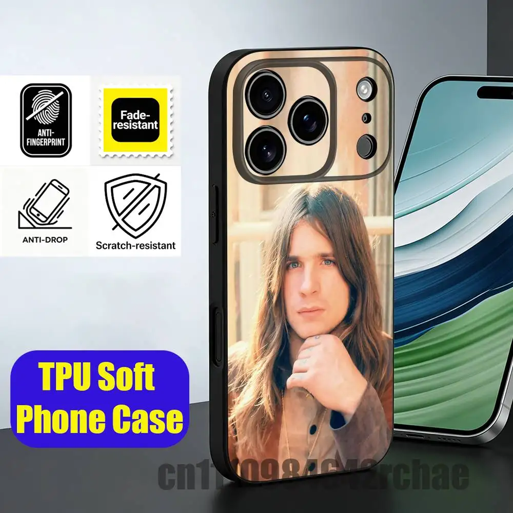 Фото Для iPhone 14 16 12 15 13 17 11 E Plus Air Mini Pro Max Чехол для телефона Ozzy Osbourne Черный индивидуальный чехол №5