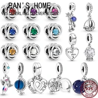 new hot 925 sterling silver exquisite 12 star fashion astronaut beads suitable for the original pandora womens bracelet jewelry