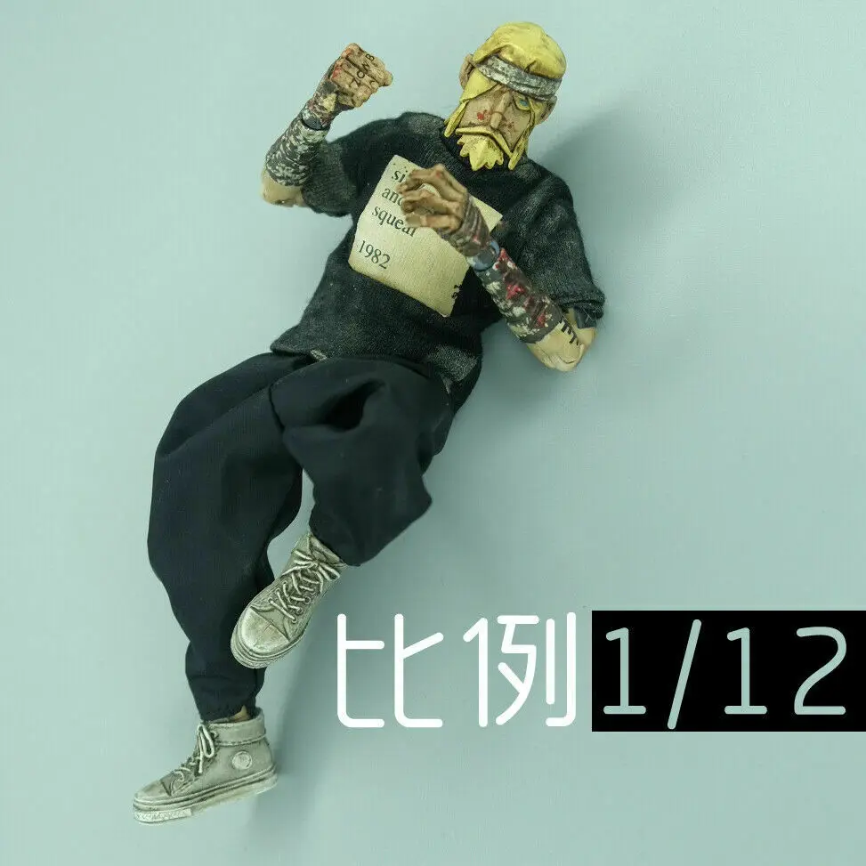 

1/12 Trend Fat Pants Soldier Trousers Model for 6" Action Figure Doll Toy