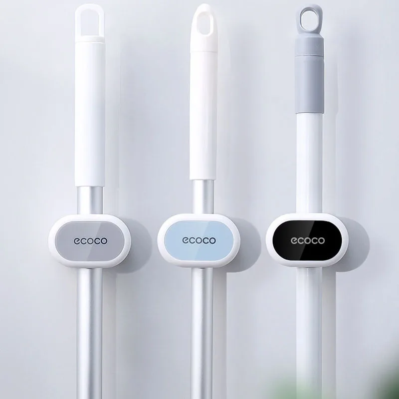 

Multifunction Wall Mounted Mop Organizer Holder Cute Brush Broom Hanger Home Storage Rack Bathroom Household Tools