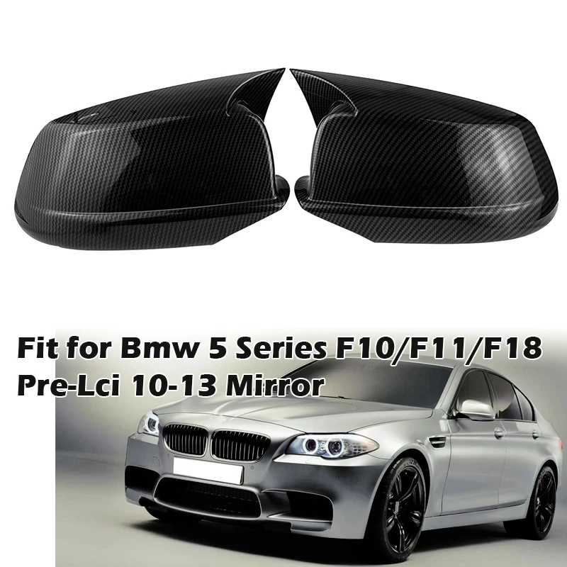 

Зеркальная крышка из углеродного волокна для BMW 5 Series F10 F11 F18 528I 530I 535I 550I 2011 2012 2013