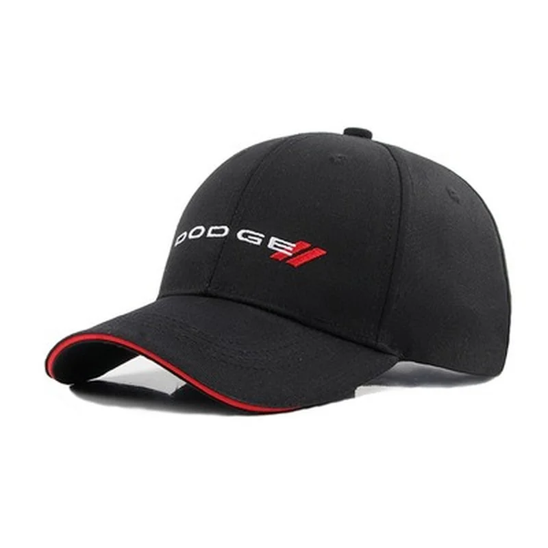 

New Fashionable Men's Embroidered Dodge Logo Baseball Cap High Quality Man Racing Motorcycle Sport Hat 5 Colors