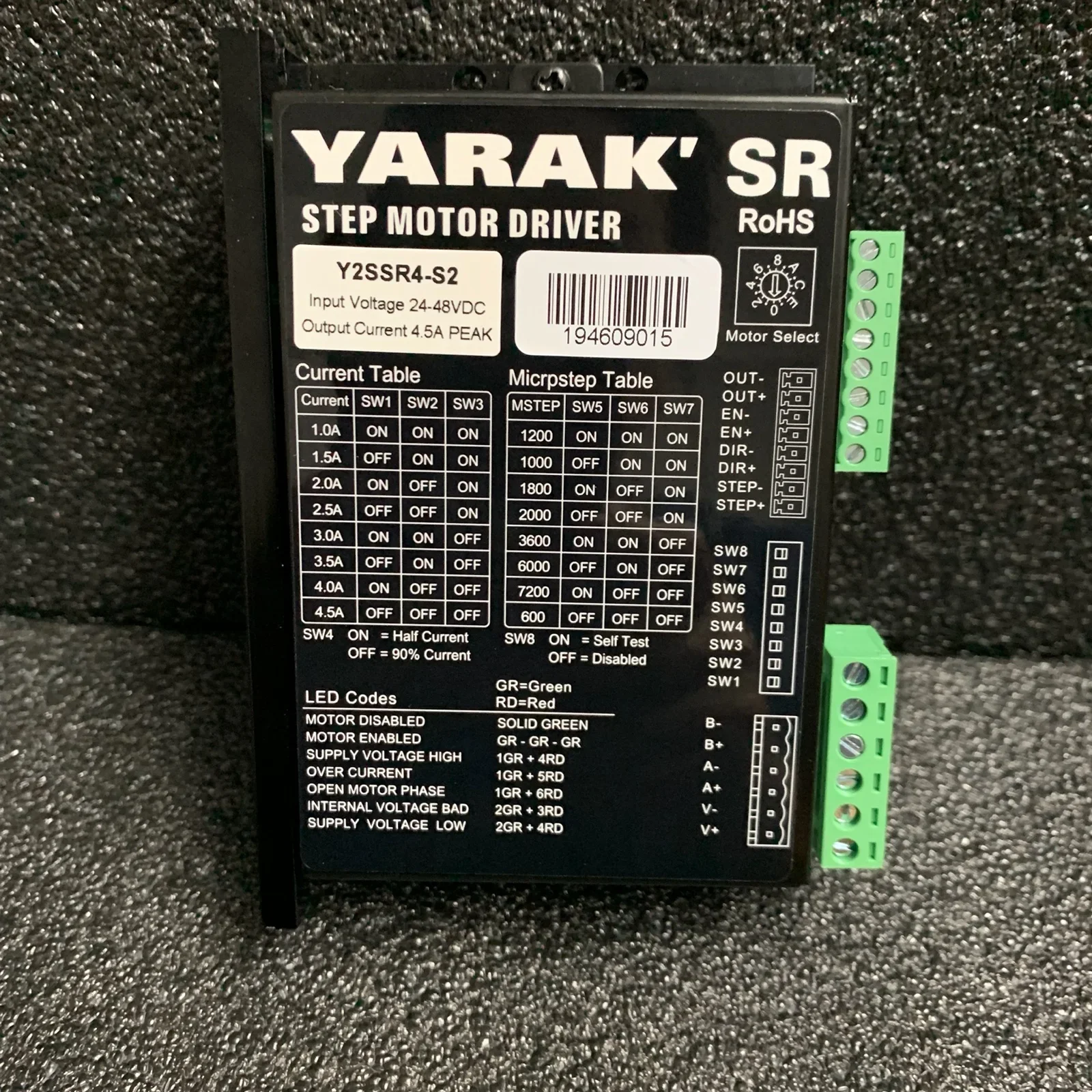 Драйвер Shinano YARAK Y2SSR4-S1/Y2SD2-S1/Y2SSR4-S2/Y2SD2-S2