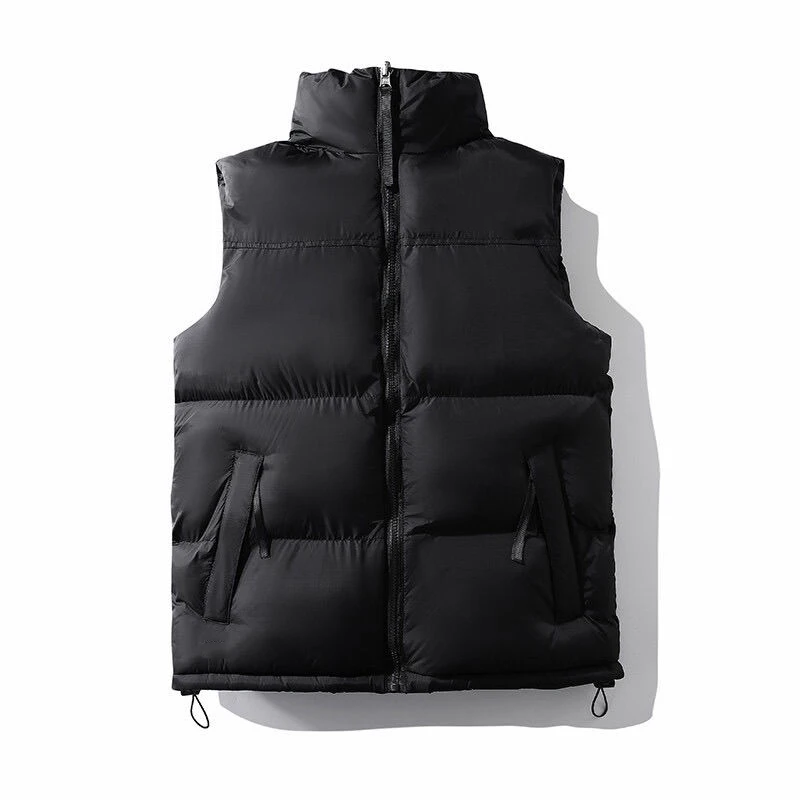 New Winter Warm Men's and Women's Jacket Vest Coat Casual Autumn Stand Collar Down Vest