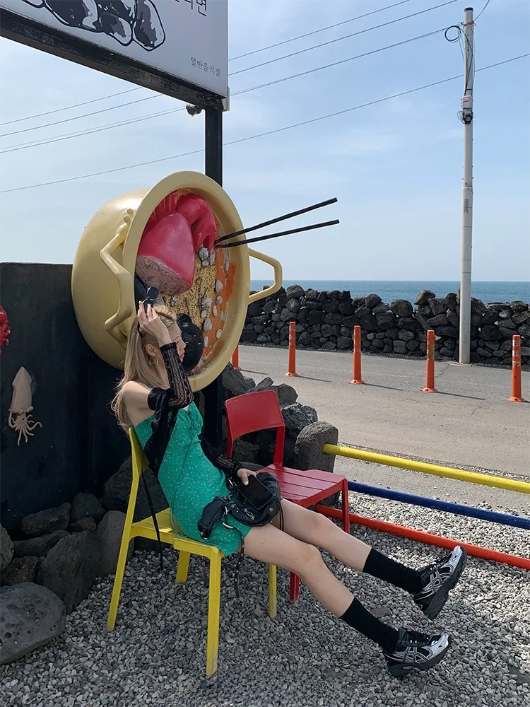 Pu Xia Pursummer Платье с цветочным принтом 2024 новое женское летнее короткое платье юбка