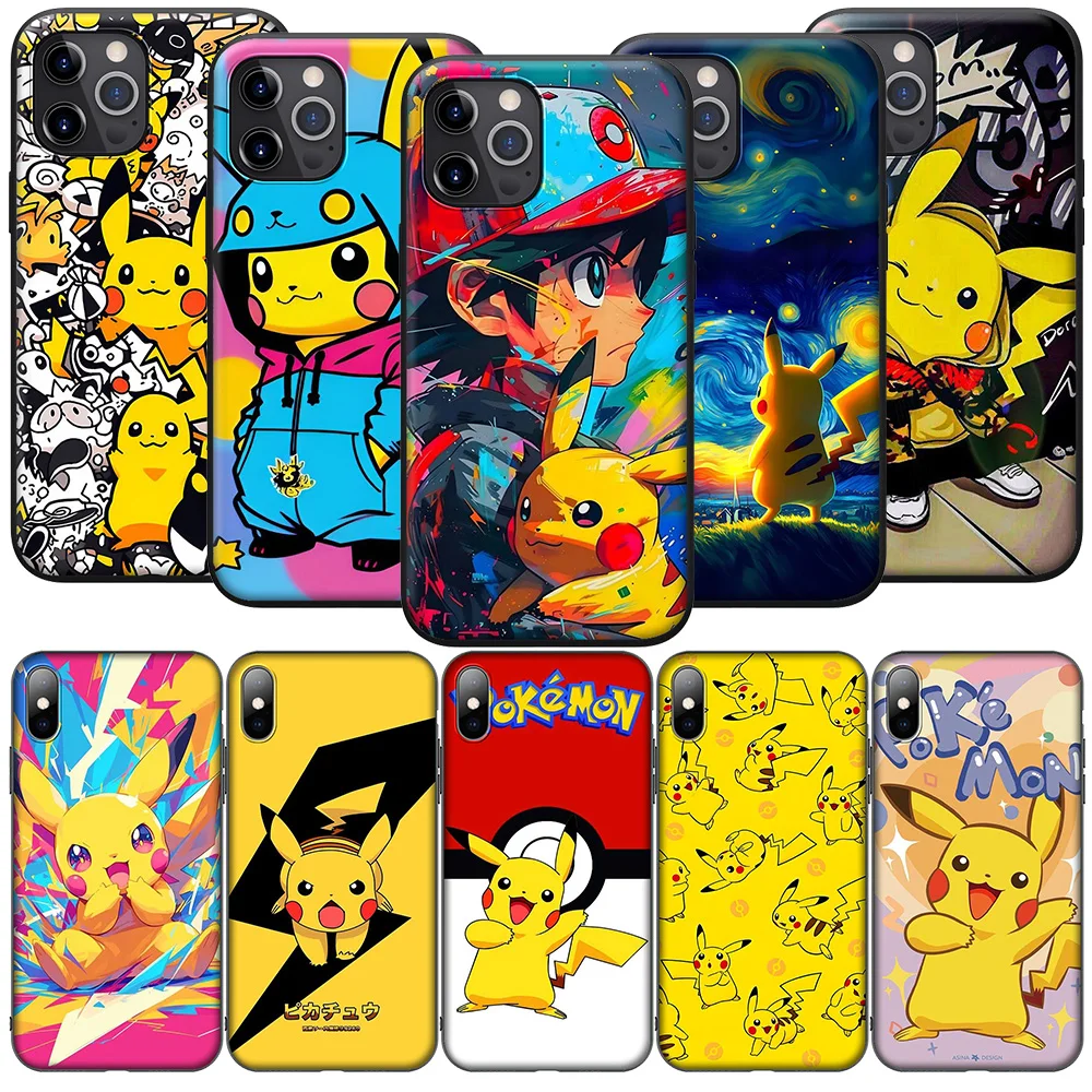 Новый высококачественный чехол для телефона Pokemon Pikachu Xiaomi Redmi A3X A3 13C 13 Note 12 Pro +