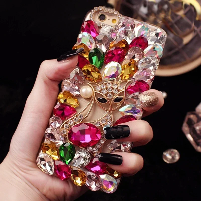 Фото Чехол со стразами для Xiaomi Redmi Note 10 S 9 11 Pro Max Red Mi Note 13 12 Pro 4G 5G Crystal Phone Coque №5