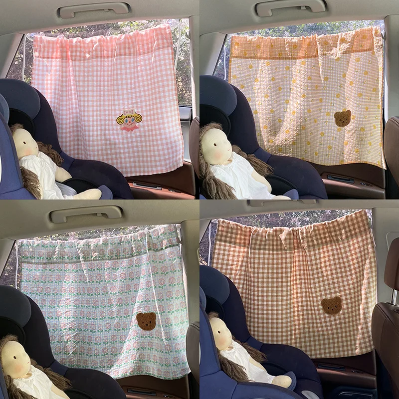 

INS Auto Abat Vent Suction Cup Children's Bag Light Shade Sunscreen Curtain Car Window Shade