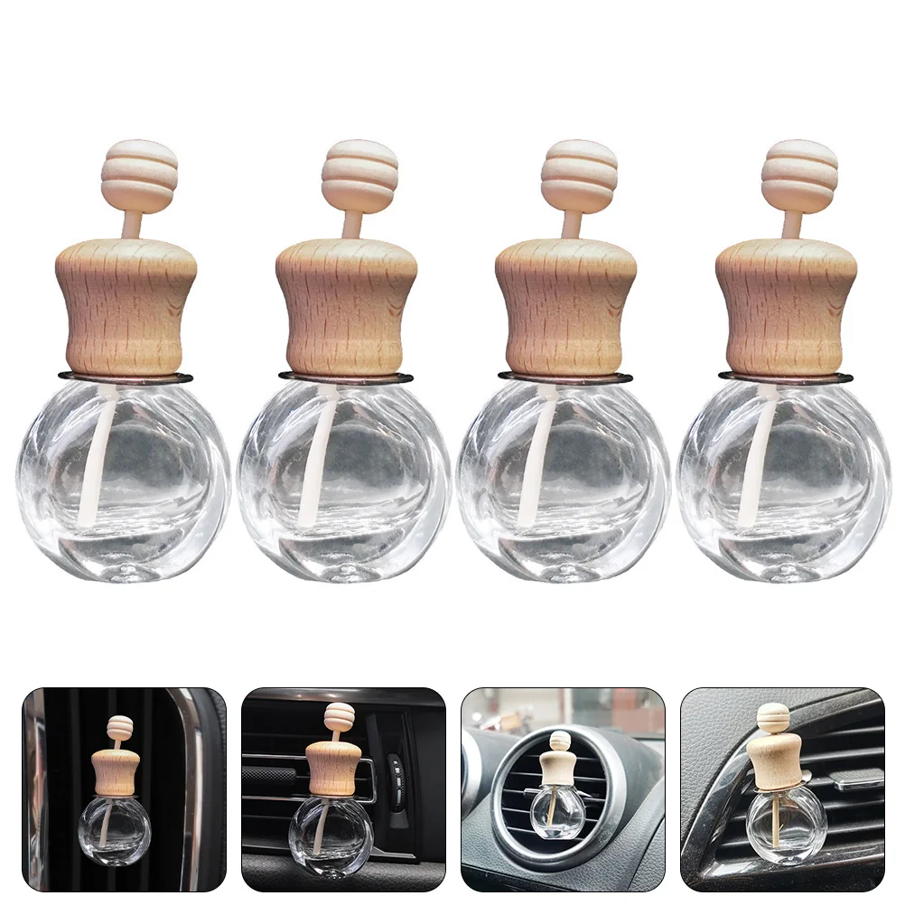 

4 Clips Bottle Clips Vent Clamps Fragrance Bottle Aromatherapy Clips For Car Vehicle