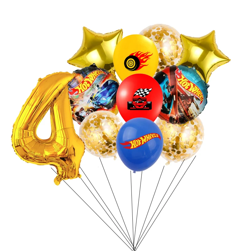 Горячие колеса воздушный шар Гоночная машина телефон колесо шарик в клетку